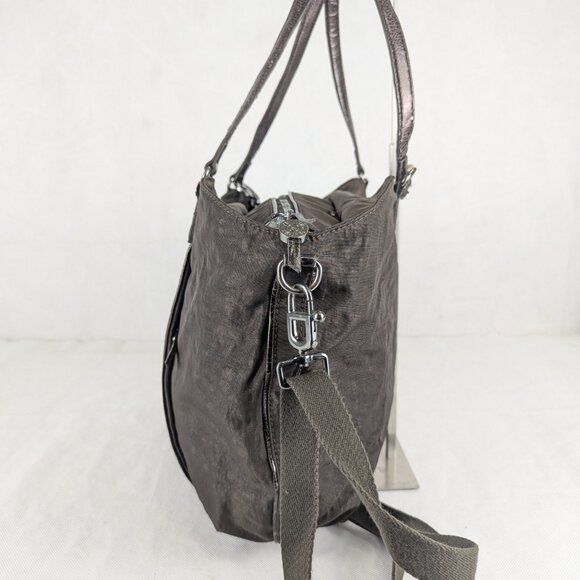 Kipling Large Shoulder Crossbody Bag Brown - Authentic - Made in China - Picture 3 of 16